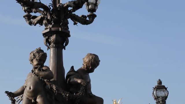 Pont Alexandre lll and River Seine, Paris, France, Europe 