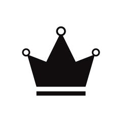 beautiful crown isolated icon