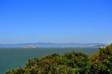 View of the San Francisco Bay in the morning. California, USA