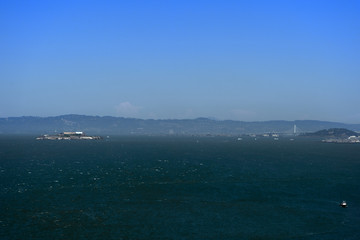 View of the San Francisco Bay in the morning. California, USA