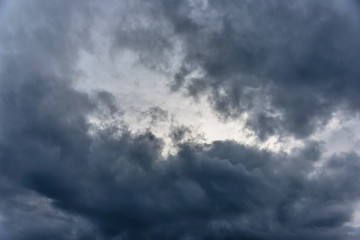 Cloudscape with Dark Storm Clouds