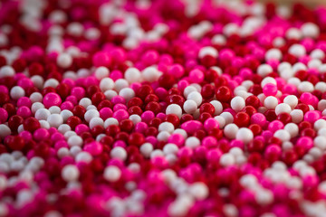 colorful sugar sprinkles