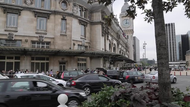 Gare de Lyon Exterior, Paris, France, Europe 