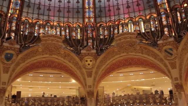 Galleries La Fayette, Paris, France, Europe 