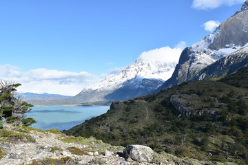 Obraz premium Chilean Patagonia, Nordenskjöld Lake