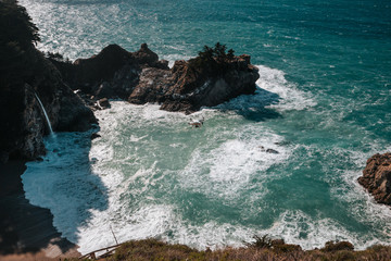 drone at mcway falls