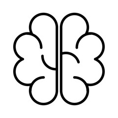 brain storming isolated icon