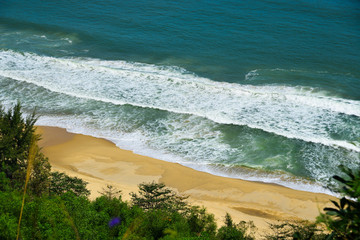 Beautiful sea in Da Nang, Vietnam