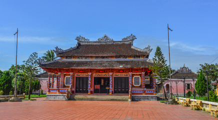 Obraz premium A local temple in Hoi An Old Town