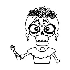 skeleton of katrina character