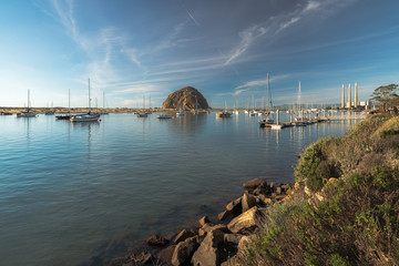 Morro Bay harbor, California