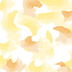 Abstract hand drawn brush stroke shapes art board texture.