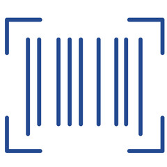 Barcode, Strichcode Vector Icon Illustration