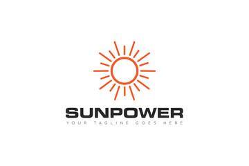 sun logo and sun icon Vector design Template. Vector Illustrator Eps.10