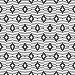 Vector seamless pattern. Geometric background with rhombuses.