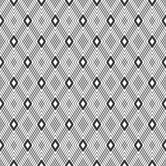 Vector seamless pattern. Geometric background with rhombuses.