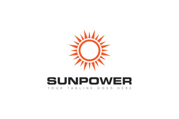 sun logo and sun icon Vector design Template. Vector Illustrator Eps.10