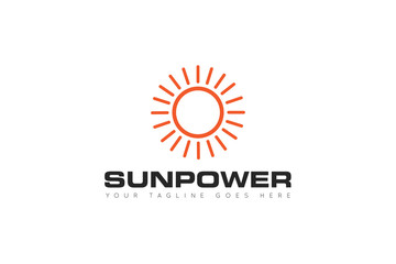 sun logo and sun icon Vector design Template. Vector Illustrator Eps.10