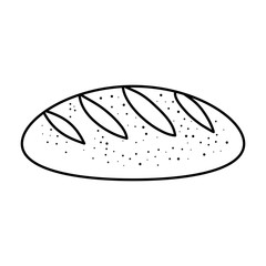 delicious bread integral icon