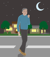 徘徊する高齢者