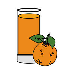 orange fresh fruit juice