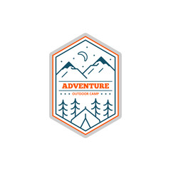 Camp logo design