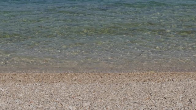 Prvi zal beach in Lumbarda, Korcula Island, Dalmatia, Croatia, Europe