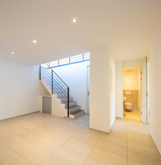 Only staircase and railing