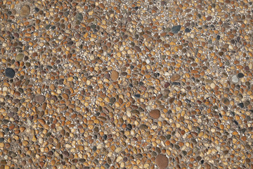 Pebble Stone wall background