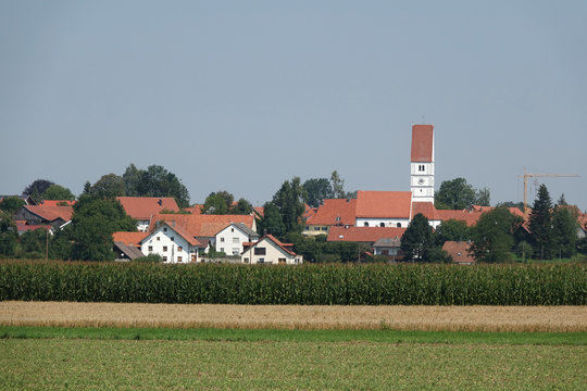 Blick nach Schwifting, Bayern