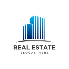creative logo real estate. building logo template. vector design