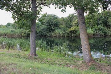 Lake of Agra Edessa Greece Europe