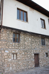 Old traditional building in Varosi area Edessa Greece