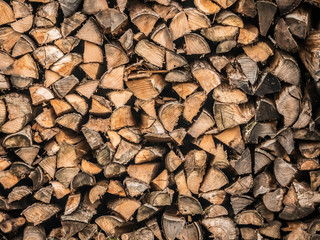 Firewood log pile background picture