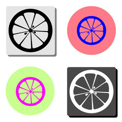 Lemon. flat vector icon