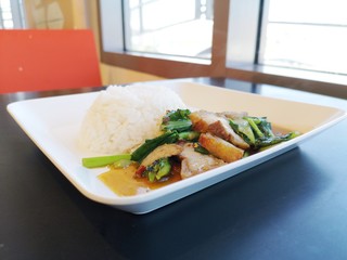 Fast food is placed on table in dining room,Healthy Food,Close up food