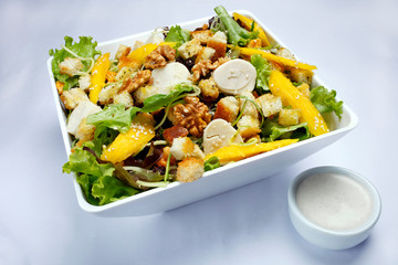Salad with assorted vegetables