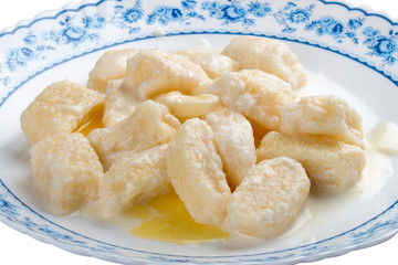 Traditional russian ukrainian cottage cheese 