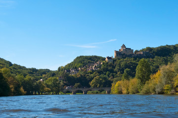 A trip on the Dordogne River near Castenaud-la-Chapelle, Dordogne, France