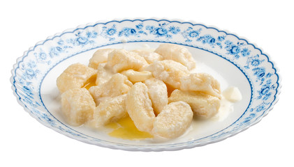 Traditional russian ukrainian cottage cheese 