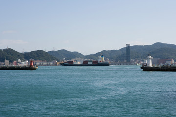 Fototapeta premium 関門海峡