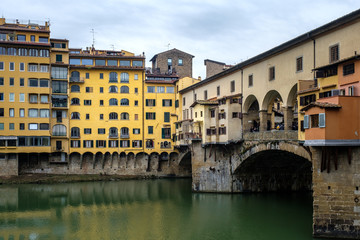 Fototapeta na wymiar Firenze, ponte vecchio