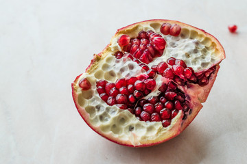 Ripe Pomegranate with Seeds