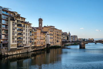 Naklejka na ściany i meble Firenze, ponte vecchio
