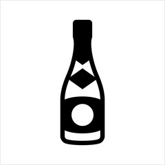 Champagne Bottle Icon
