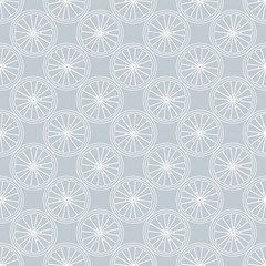 Seamless pattern with Citrus slice vector illustration