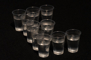 verres d'eau