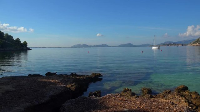 Cala Pi de la Posada, Cap Formentor, Majorca, Balearic Islands, Spain, Mediterranean, Europe