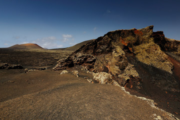 Lanzarote, Spanien, Kanarische Inseln, Vulkan, Krater, Montana del Cuervo