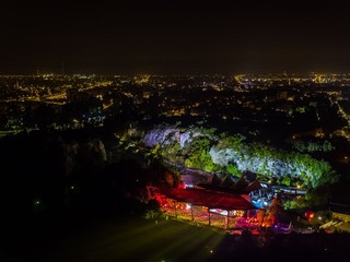 Amfiteatr Kadzielnia nocą Kielce © Sławek Rakowski